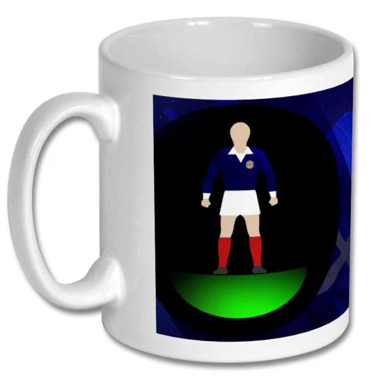 Scotland Football Figure Art Mug