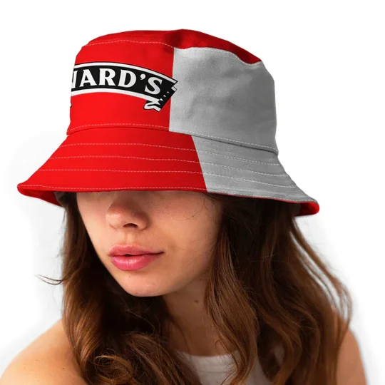 Sheffield United 1996 home-inspired retro bucket hat in heavyweight canvas