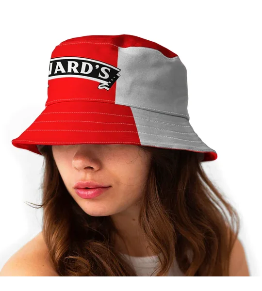 Sheffield United 1996 home-inspired retro bucket hat in heavyweight canvas