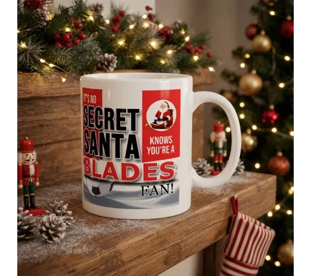 Sheffield United-Inspired Secret Santa Christmas Gift Mug