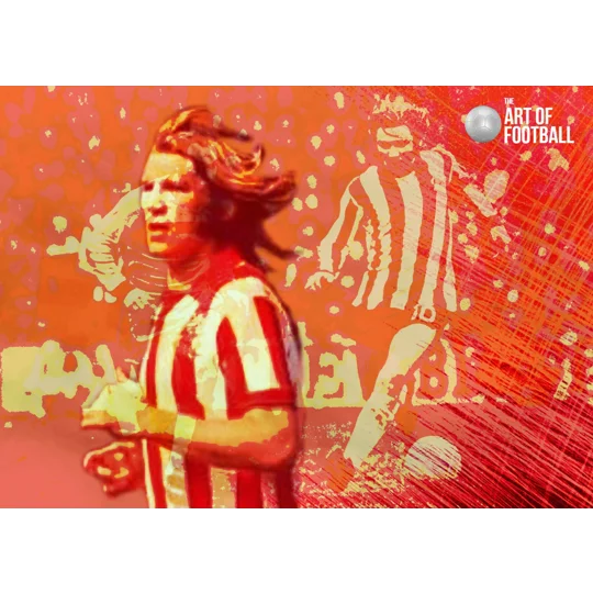 Sheffield United Fc Tony Currie Iconic Legend Digital Print