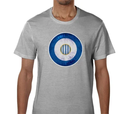 Sheffield W Cols Mod Target Retro T-Shirt