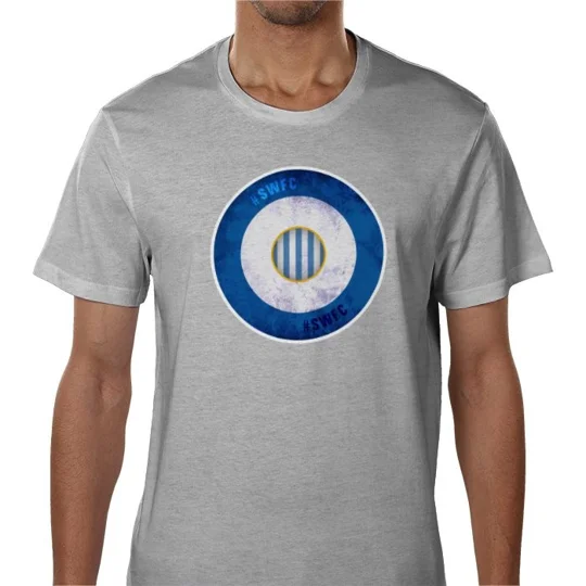 Sheffield W Cols Mod Target Retro T-Shirt