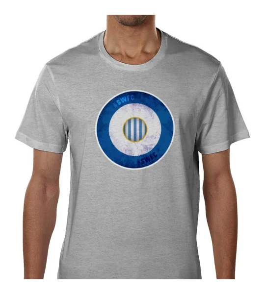 Sheffield W Cols Mod Target Retro T-Shirt