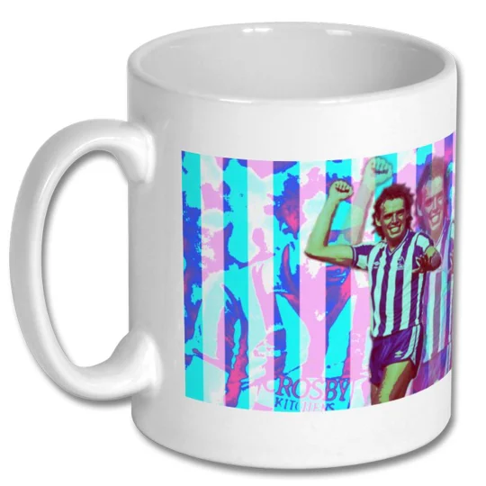 Sheffield W Mel Sterland Pop-art Mug