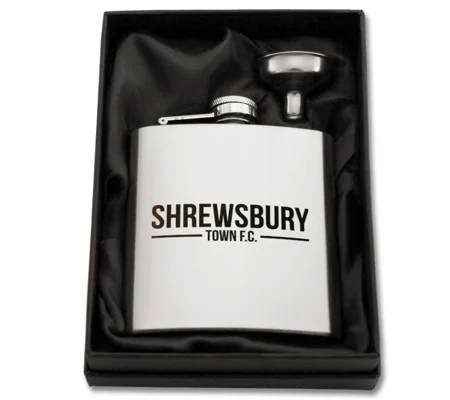 Shrewsbury Town FC 6oz Hip Flask