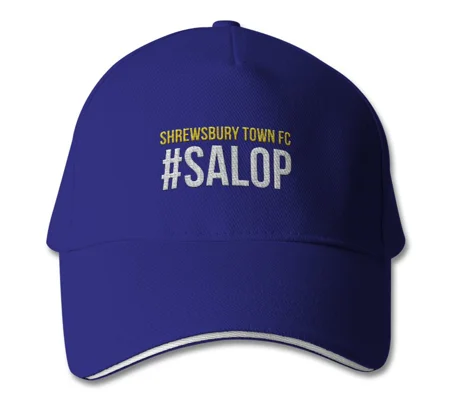 Shrewsbury Town Fc SALOP Hashtag Embroidered Baseball Hat