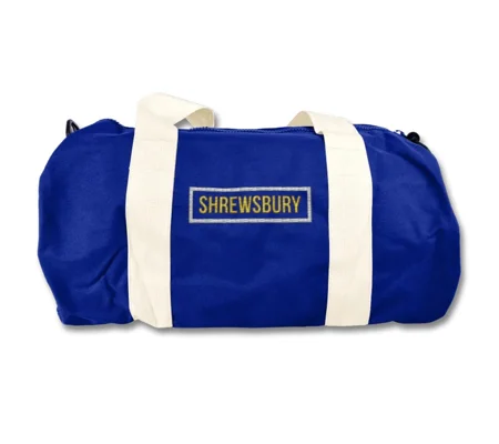 Shrewsbury-Inspired Retro Style Football Holdall Kitbag