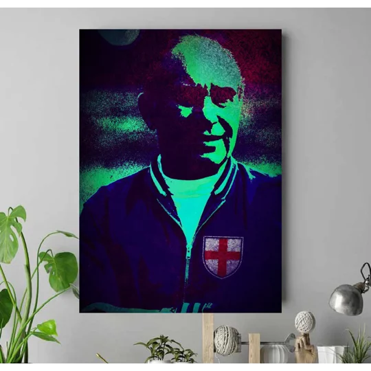 Sir Alf | England 1966-Inspired Iconic Legend Canvas Wall Art