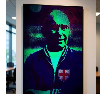 Sir Alf | England 1966-Inspired Iconic Legend Canvas Wall Art