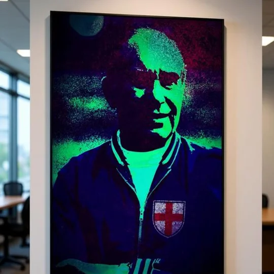 Sir Alf | England 1966-Inspired Iconic Legend Canvas Wall Art