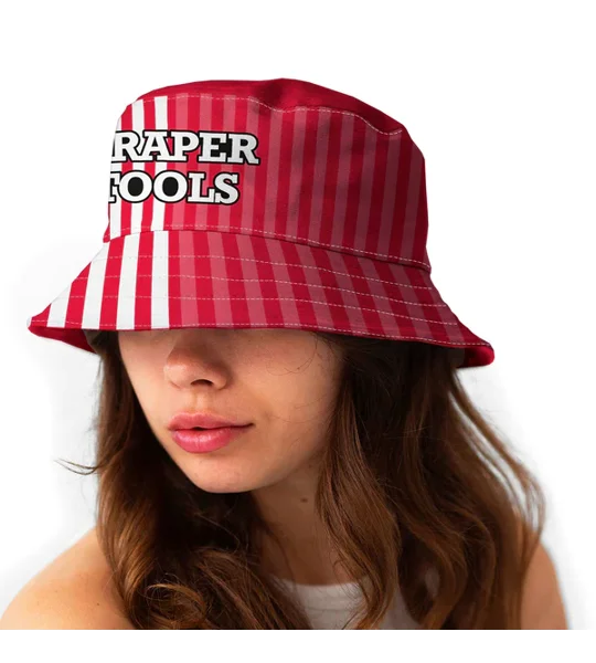 Southampton 1987 home-inspired retro bucket hat in classic vintage football style