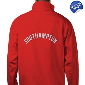 Southampton Fans Embroidered Softshell Jacket | Football Fan Gear