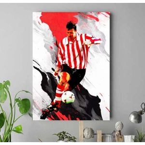 Southampton Matt Le Tissier Legend Canvas Art Print – Saints Icon Wall Art Tribute