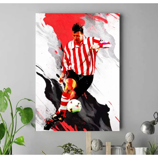 Southampton Matt Le Tissier Legend Canvas Art Print – Saints Icon Wall Art Tribute