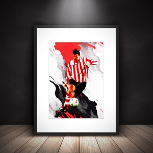 Southampton Matt Le Tissier Legend Framed Art Print – Saints Icon Wall Art Tribute