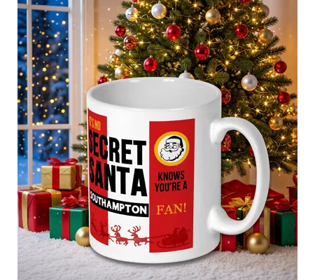 Southampton-Inspired Secret Santa Christmas Mug | Saints Gift