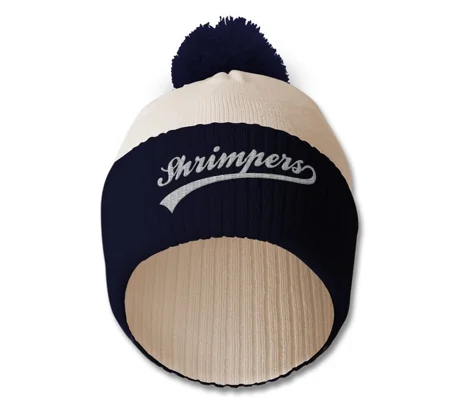 Shrimpers Retro-Style Bobble Hat