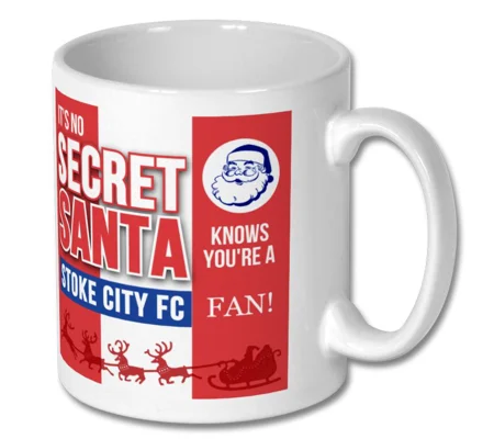 Stoke Secret Santa Christmas Gift Mug