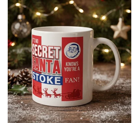 Stoke-Inspired Secret Santa Christmas Gift Mug