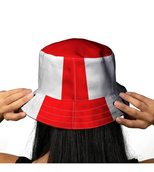 Sunderland retro football bucket hat inspired by the 2001 home style