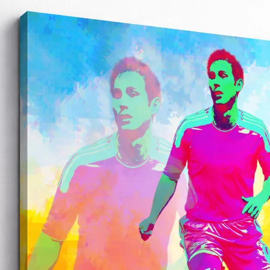Super Frank Football Canvas Print | Chelsea Inspired Wall Art