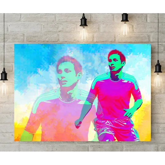 Super Frank Football Canvas Print | Chelsea Inspired Wall Art