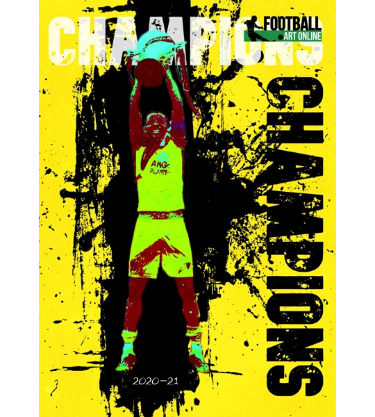 Sutton United FC 2021 Champions Promotion Poster