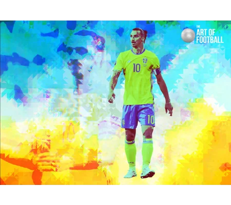 Sweden Zlatan Ibrahimović Legend Pop-art Digital Print