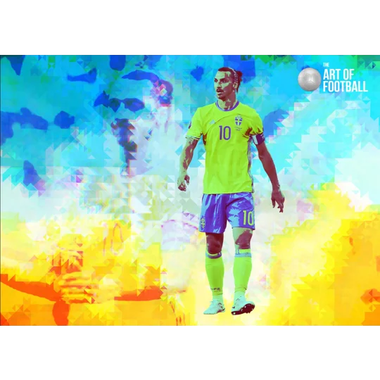 Sweden Zlatan Ibrahimović Legend Pop-art Digital Print