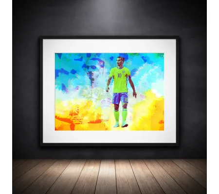 Sweden Zlatan Ibrahimović Legend Pop-art Framed Print