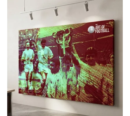 Swindon 1969 League Cup Winners Iconic Tribute Canvas Wall Art