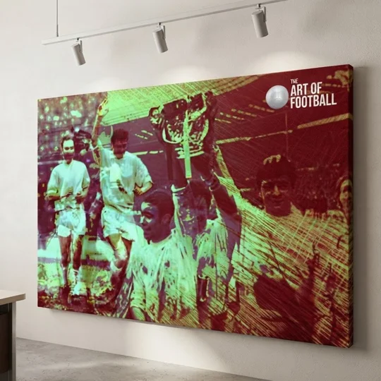 Swindon 1969 League Cup Winners Iconic Tribute Canvas Wall Art