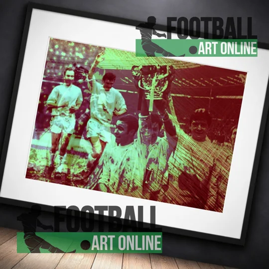 Swindon 1969 League Cup Winners Iconic Tribute Framed Wall Art
