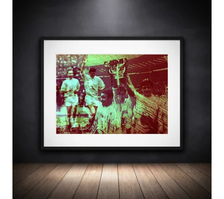 Swindon 1969 League Cup Winners Iconic Tribute Framed Wall Art