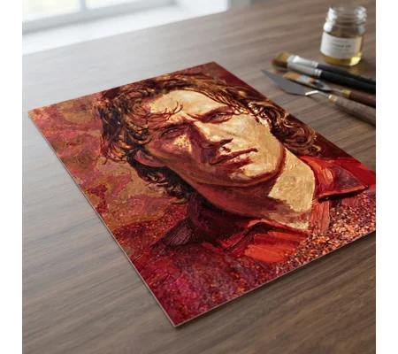 The Captain | Maldini Milan-Inspired Art Digital Print