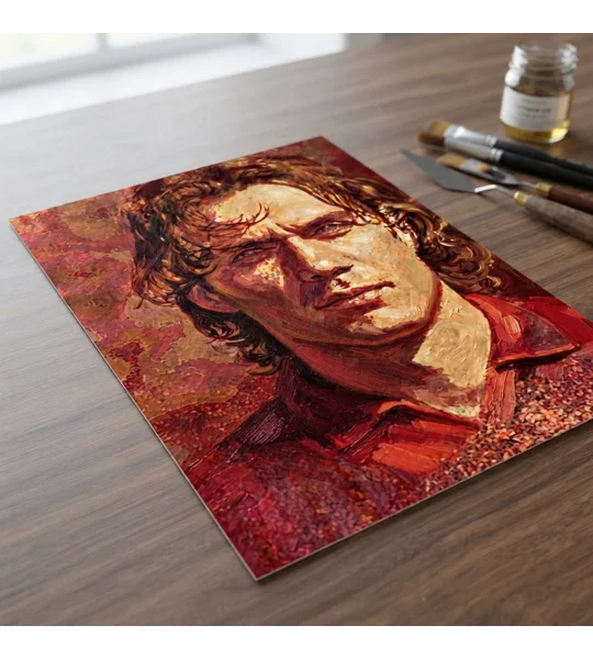 The Captain | Maldini Milan-Inspired Art Digital Print