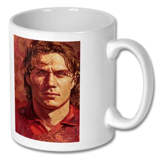 The Captain | Maldini Milan-Inspired Art Tribute Mug