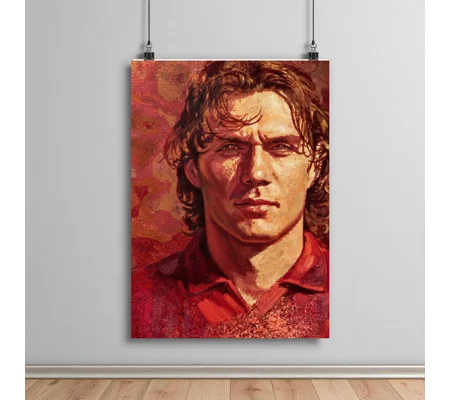 The Captain | Maldini Milan-Inspired Art Poster