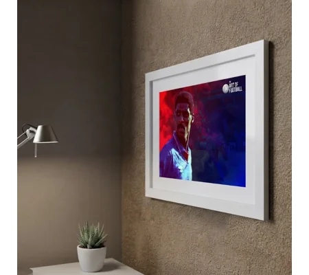 The Ghost | Oldham Roger Palmer-Inspired Tribute Framed Print