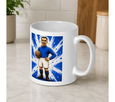 The Legendary Dixie Dean | Everton-Inspired Football Art Gift Mug