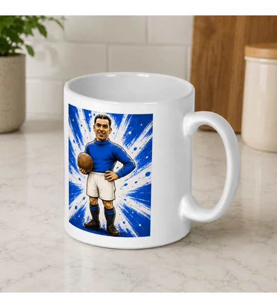 The Legendary Dixie Dean | Everton-Inspired Football Art Gift Mug
