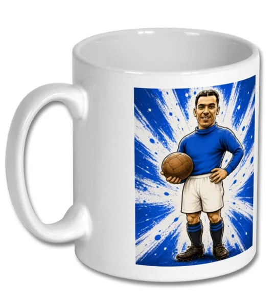The Legendary Dixie Dean | Everton-Inspired Football Art Gift Mug