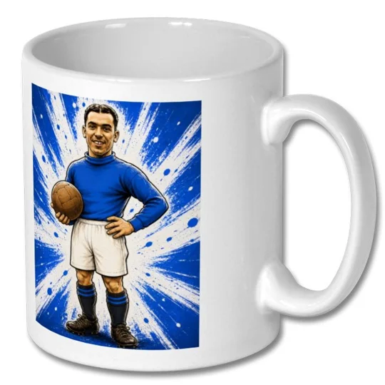 The Legendary Dixie Dean | Everton-Inspired Football Art Gift Mug