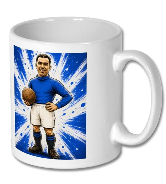 The Legendary Dixie Dean | Everton-Inspired Football Art Gift Mug