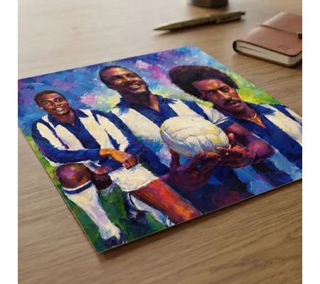 The Three Degrees West Brom-Inspired Football Tribute Digital Print