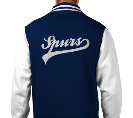 Tottenham Retro Style Varsity Jacket