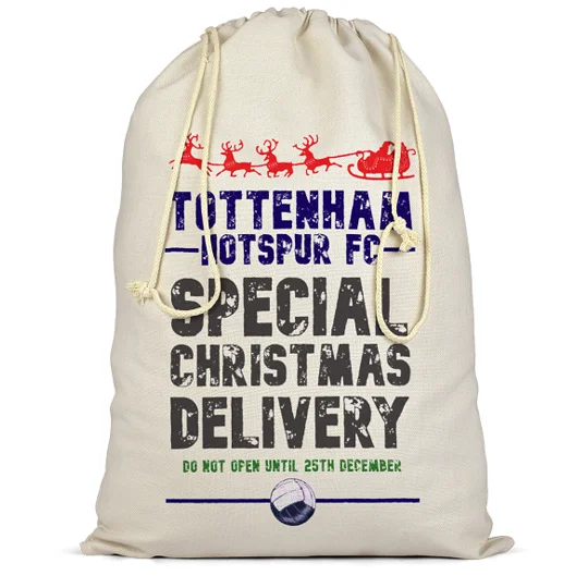 Tottenham Christmas Football Delivery Santa Sack