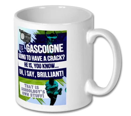Tottenham Gazza 1991 FA Cup Semi Commentary Mug