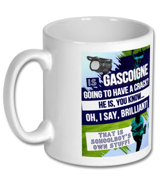 Tottenham Gazza 1991 FA Cup Semi Commentary Mug